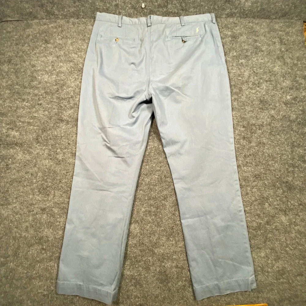 Polo Ralph Lauren Classic Fit Chino Pants Mens 40/32 Light Blue Cotton Twill